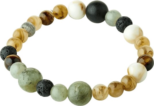 Pilgrim Root Bracelet Silver-Plated/Multi - SILVER PLATED - One Size