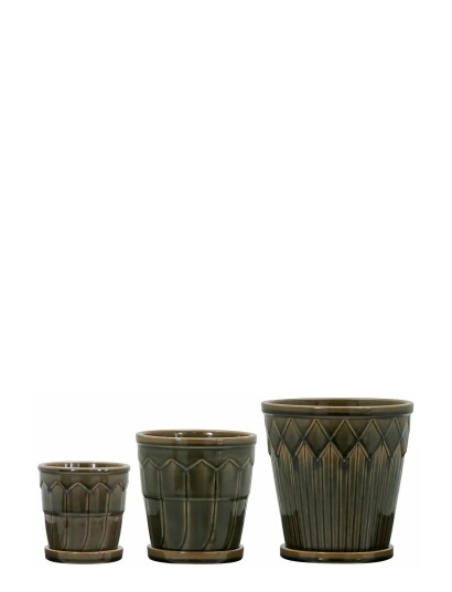 house doctor Planter, Hdcora, Grey - Khaki green - ONE SIZE house doctor Planter, Hdcora, Grey - Khaki green - ONE SIZE