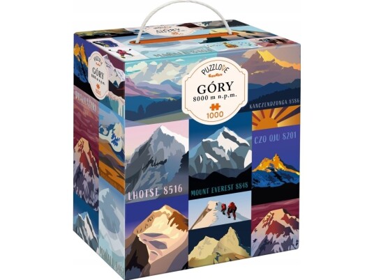 Czuczu Puzzle 1000 Brikker Puzzlelove Fjell 8000 M Over Havet Czuczu Puzzle 1000 Brikker Puzzlelove Fjell 8000 M Over Havet