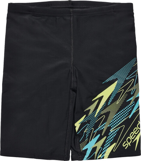 Speedo Medley Logo Jammer   Black   152