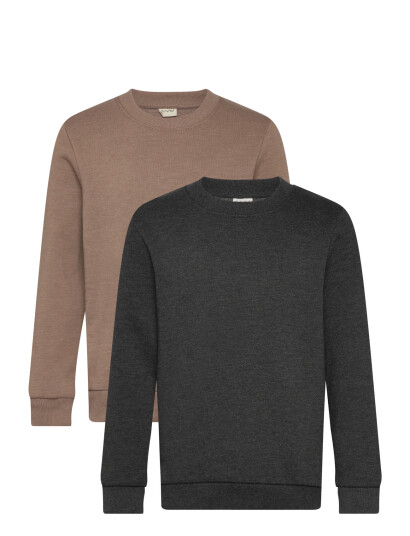 Minymo Sweatshirt (2 Pack) Brown 152