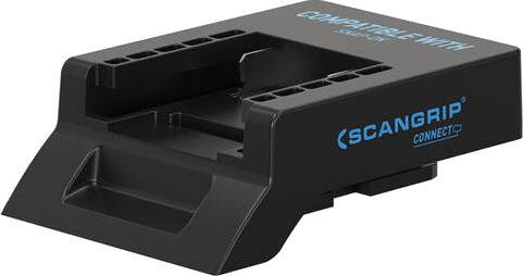 Scangrip CONNECT Adapter for Milwaukee 18V og 20V Batterier Scangrip CONNECT Adapter for Milwaukee 18V og 20V Batterier