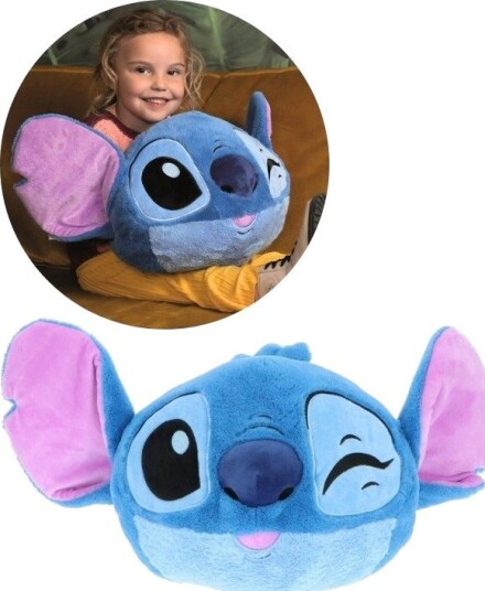 Noxxiez 3-I-1 Disney Stitch Bamse Håndvarmer Og Pute 35cm Noxxiez 3-I-1 Disney Stitch Bamse Håndvarmer Og Pute 35cm
