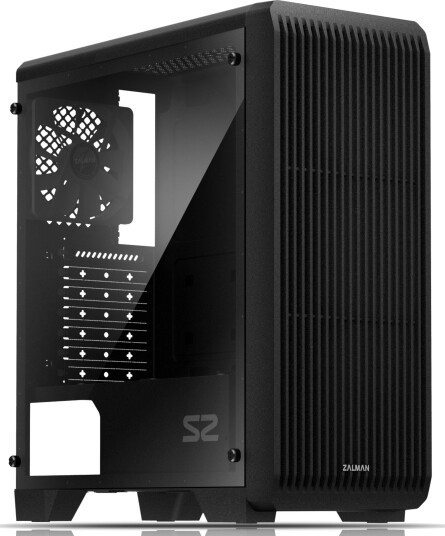 Zalman S2 Midi Tower ATX microATX Mini-ITX Svart