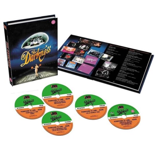 The Darkness - Permission To Land... Again - 20th Anniversary Boxset (4CD + DVD) The Darkness - Permission To Land... Again - 20th Anniversary Boxset (4CD + DVD)