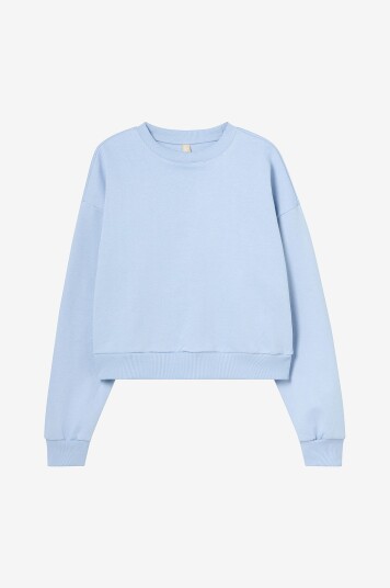 Ellos Studio Collegegenser Girl Sweat Crewneck Core Blå Ellos Studio Collegegenser Girl Sweat Crewneck Core Blå