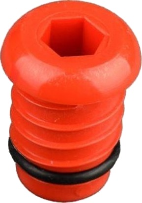 Ti Group Plug For Tetthetstest Til Pex Rør 20X2,0 Mm Rød