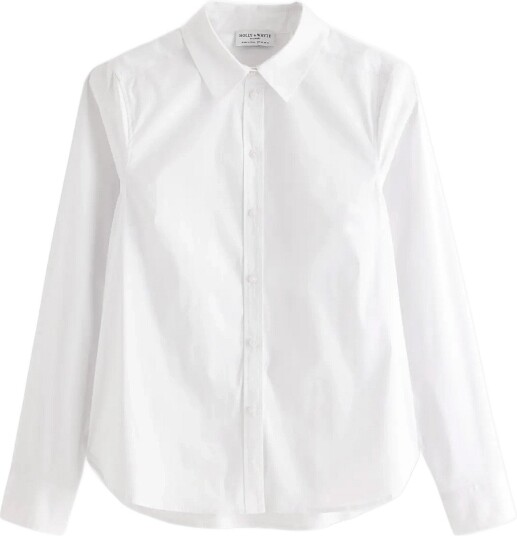 Lindex Slim Fit Shirt White 42