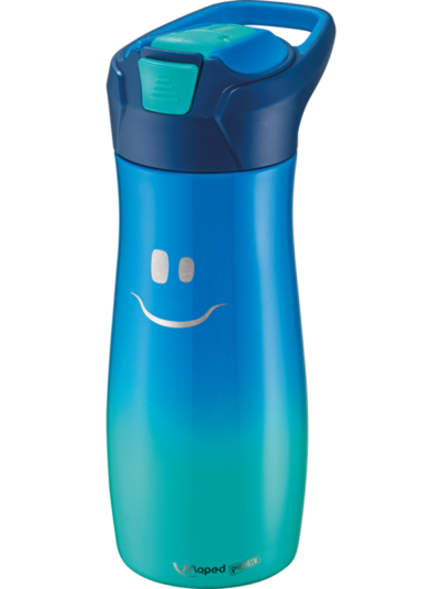 Maped Picnik Kids collection Waterbottle Stainless steel. 19.6 oz/ 580 ml Maped Picnik Kids collection Waterbottle Stainless steel. 19.6 oz/ 580 ml