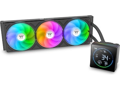 Thermaltake TH360 S V3 ARGB sync all in one kjøler sort CL-W470-PL12SW-A Thermaltake TH360 S V3 ARGB sync all in one kjøler sort CL-W470-PL12SW-A