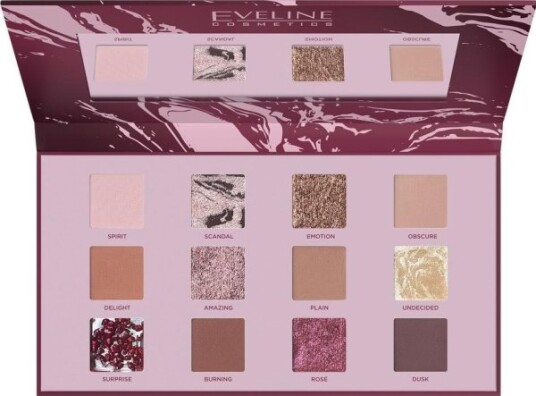 Eveline Eveline_Nudes Shooking Paleta Øyenskygge 9,6G Eveline Eveline_Nudes Shooking Paleta Øyenskygge 9,6G