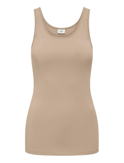 JDY Jdyava S/L Tank Top 180 Jrs Noos - Beige - XS