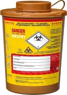 Woodsafe kanylebøtte 3l