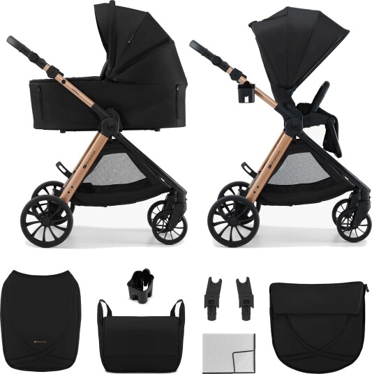 Kinderkraft Vesto 2 2-in-1 Duovogn Black