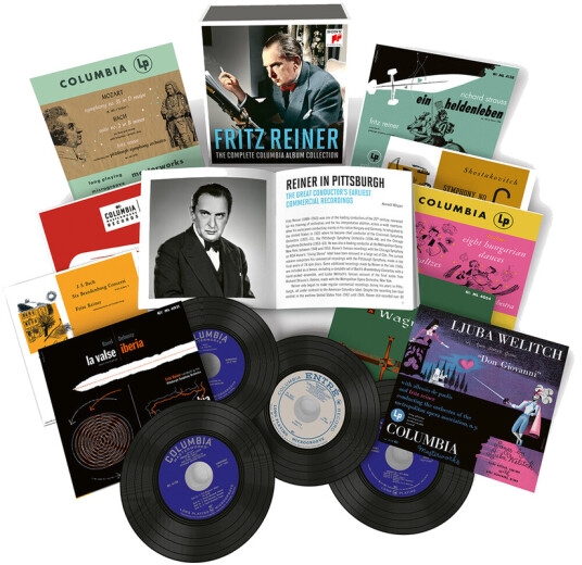 Fritz Reiner Columbia String Ensemble Columbia Symphony Orchestra Pittsburgh Symphony Orchestra The Metropolitan Opera House Orchestra Lucien Cailliet The Complete Columbia Album Collection CD