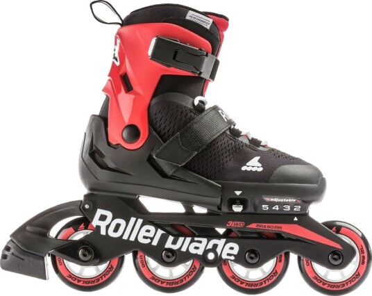 Rollerblade Rulleskøjter Black/Red 28 32