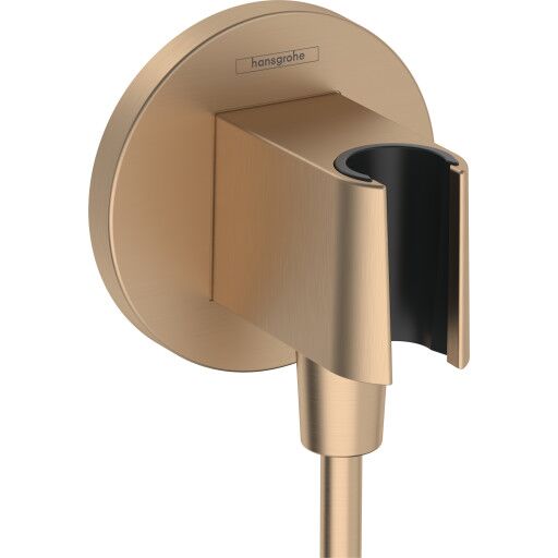 Hansgrohe FixFit S slangeuttak, børstet bronse