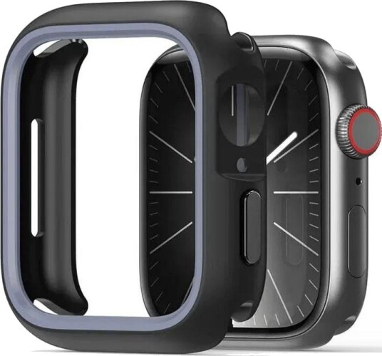 Dux Ducis Bamo Deksel for Apple Watch Series 10 42mm Svart/Grå