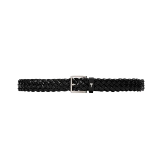 Ami Paris, unisex, Accessories, Svart, 75 CM,
