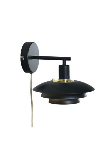 Epsilon vegglampe Svart Epsilon vegglampe Svart