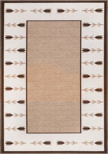 Tulpan Flatvevd Matte 133x190 cm - Natur