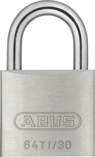 Abus Hengelås 64Ti/30 mm, Titalium, 2-Pakk