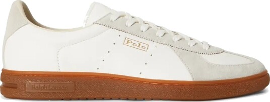 Polo Ralph Lauren Bedford Dress Leather Suede Sneaker White 40 Polo Ralph Lauren Bedford Dress Leather Suede Sneaker White 40