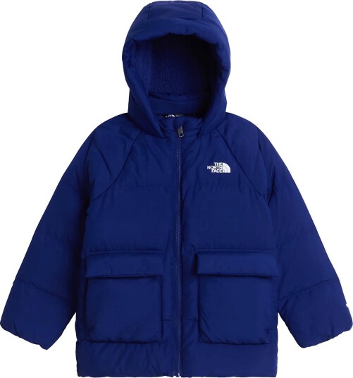 The North Face Kid North Down Fleece Lined Parka - BOLD BLUE - 2