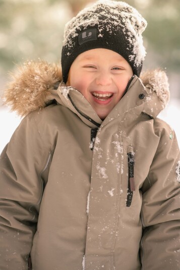 Lindberg Kids' Nordic Winter Jacket Beige 120