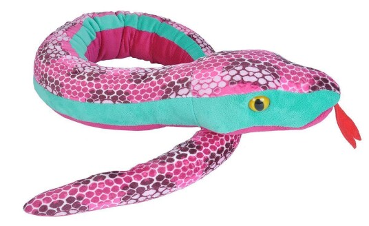 Wild Republic Snakesss Honeycomb Pink 137 cm
