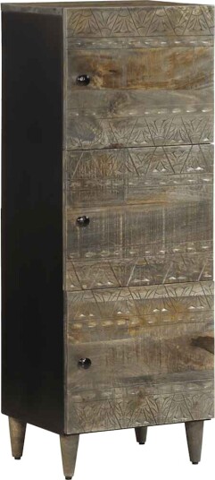 Highboard 40x33x110 cm heltre mango 8721158449146 Highboard 40x33x110 cm heltre mango 8721158449146