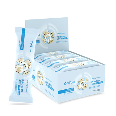 QNT Protein Joy LOW SUGAR Bar 12x60g Crunchy Vanilla Ice QNT Protein Joy LOW SUGAR Bar 12x60g Crunchy Vanilla Ice