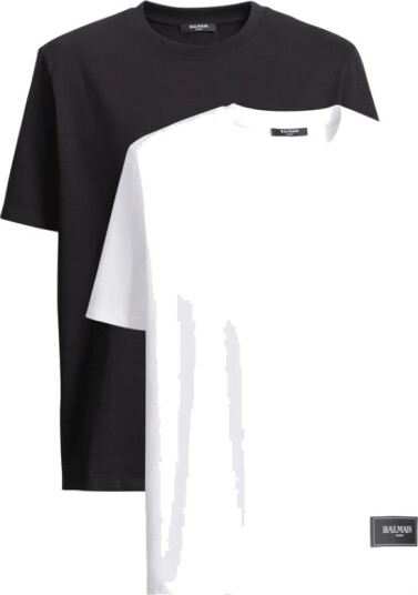 Balmain Herre Topper Svart 2XL,