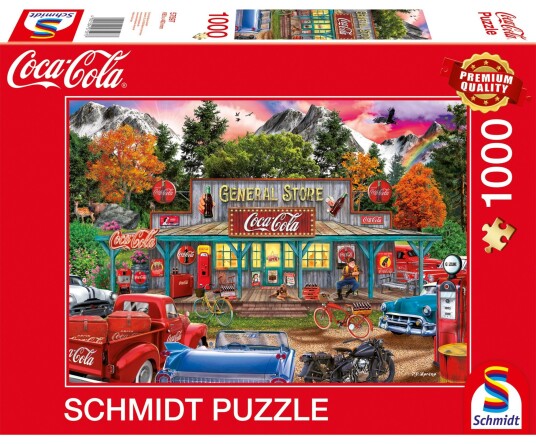 Schmidt puslespill Coca Cola stort puslespill 1000 biter