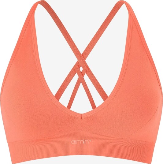 Aim'n Bh topp Shape Seamless Cross Back Bra Orange