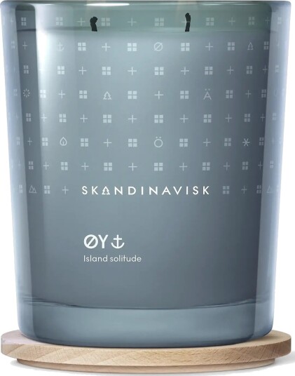 Skandinavisk Øy 2 Wick Scented Candle 350G Blue ONE SIZE
