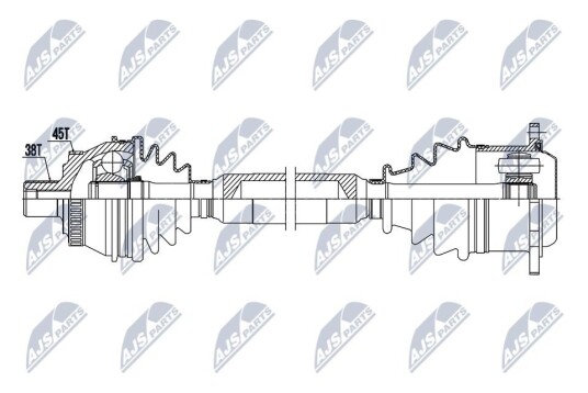 Nty Drivaksel NTY NPW AU 063