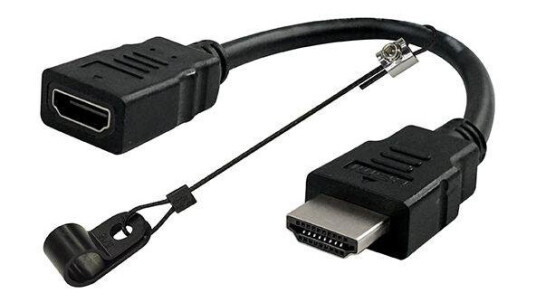 SCP The Dongler HDMI Port Saver Adapter Dongle - Type A to Type A, HDMI 4K@60 4:4:4 18 Gbps