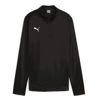 Puma teamgoal training 1/4 zip top treningsgenser dame black xl