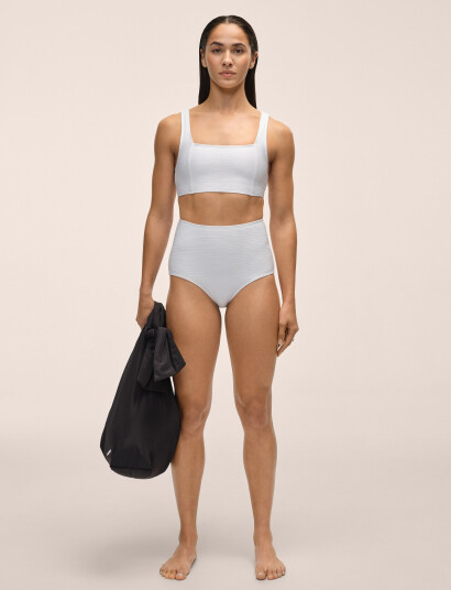 Casall Waffle Ultra High Bikini Hipster - White - 34