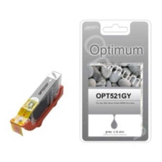Optimum Blekkpatron - grå CLI-521, 1.400 sider OPT521GY