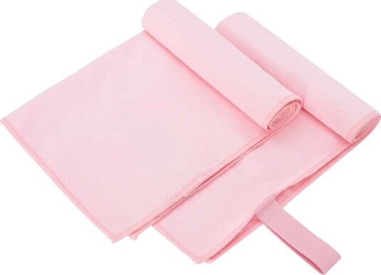 vidaXL Sportshåndklær 2 stk. Rosa 50 x 30 cm