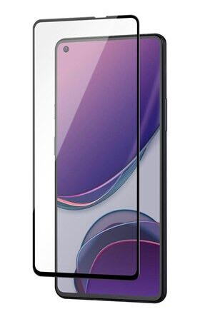 Deltaco 2.5D Skjermbeskytter for OnePlus 9 - Hel Dekning, 9H Herdet Glass