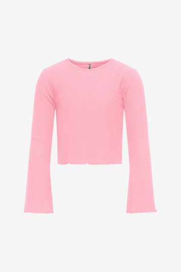 KIDS ONLY Topp kogNella L/s Flared Sleeve Rosa KIDS ONLY Topp kogNella L/s Flared Sleeve Rosa