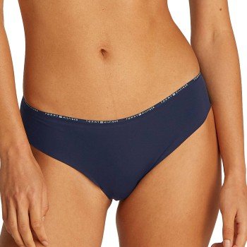 Tommy Hilfiger Truser Essential Invisible Bikini Mørkblå Large Dame Tommy Hilfiger Truser Essential Invisible Bikini Mørkblå Large Dame