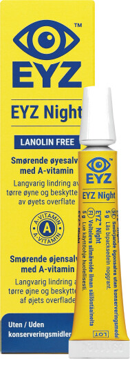 EYZ Night øyesalve 5 g EYZ Night øyesalve 5 g