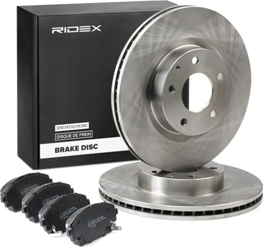 Bremseskiver og klosser RIDEX 3405B1160