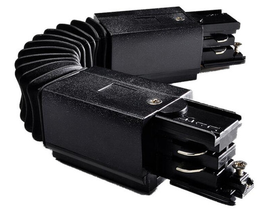 Easyform Easytrac Flex skjøte Svart Belysning Easyform Easytrac Flex skjøte Svart Belysning
