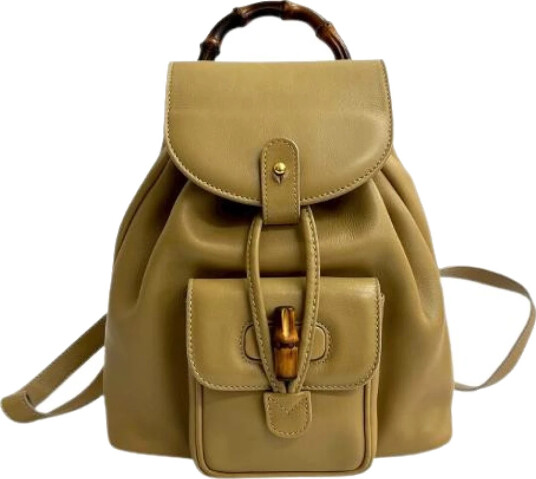 Gucci Vintage, Herre, Pre-owned, Beige, ONE SIZE,