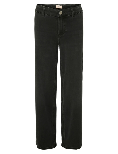 Kids Only Kogsylvie Clean Wide Leg Wb Dnm Pim Black 122